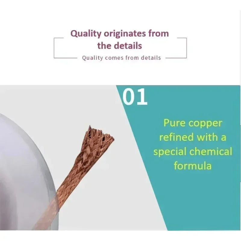 Welding Wires Desoldering Braid Solder Remover Wick Wire Repair Tool High Conductivity Flexible Copper Braided Wire Solder
