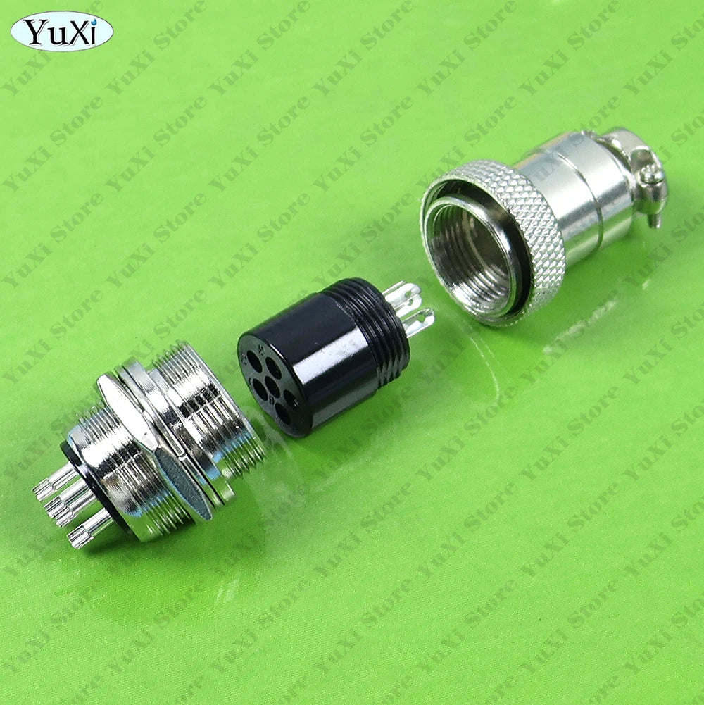1-10Pcs GX20 Aviation Connector 2/3/4/5/6/7/8/9/10/12P Fixed Terminal Block Mobile Docking Type Cable Wire Connector Female Male