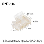 SMD Crystal Joint 2 3 4 5Pin LED Wire Connectors Solderless For 5mm 8mm 10mm Quick Terminal Block Strip Light Wire Connection
