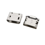 Micro USB Connectors 5 Pin Female Jack Port SMD 5P MicroUSB Data Charging Socket Adapter for Android Phone Port Repair Projects