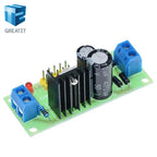 GREATZT L7805 LM7805 Step Down Converter Board 7.5V-20V To 5V Regulator Buck Power Supply Module For Arduino