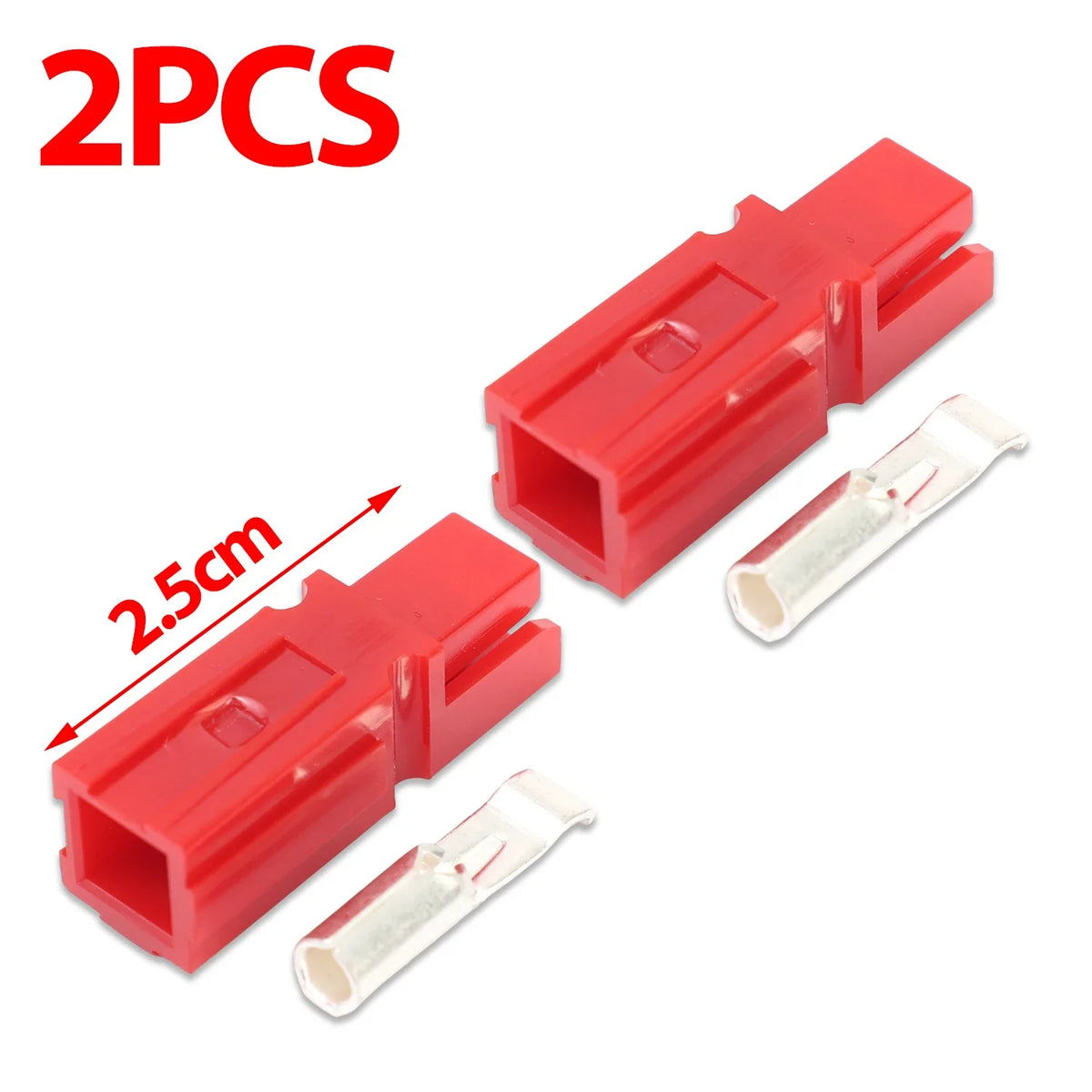 30Amp Power Pole Multifunction Connectors for Anderson Style Red Black Plugs Marine Power Connector Copper Terminals Accessories