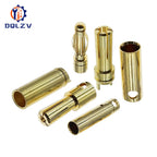 2.0mm 3.0mm 3.5mm 4.0mm 5.5mm 6.0mm 8.0MM Gold Bullet Banana Connector plug for ESC Lipo RC battery Plugs