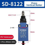 IP67 Waterproof Limit Switch Fecal Scraper Machine Sealing Micro Action SD-8108 Roller 8107 Outdoor ME-8104 Breeding
