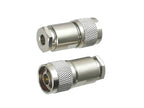1pcs N Male Plug Connector Clamp RG58 RG142 / RG8X / RG5 RG6 / RG8 LMR400 Cable RF Coaxial Brass Right Angle & Straight Wire