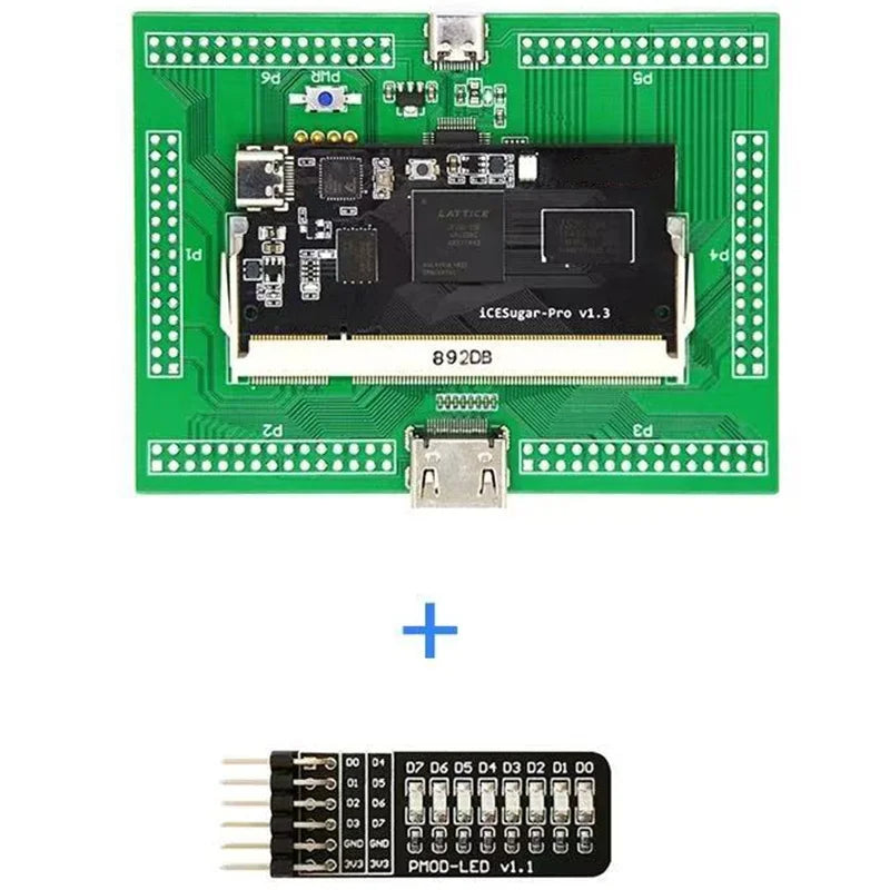 iCESugar-Pro FPGA Development-Board Lattice ECP5 LFE5U FPGA RISC-V Linux SODIMM Module