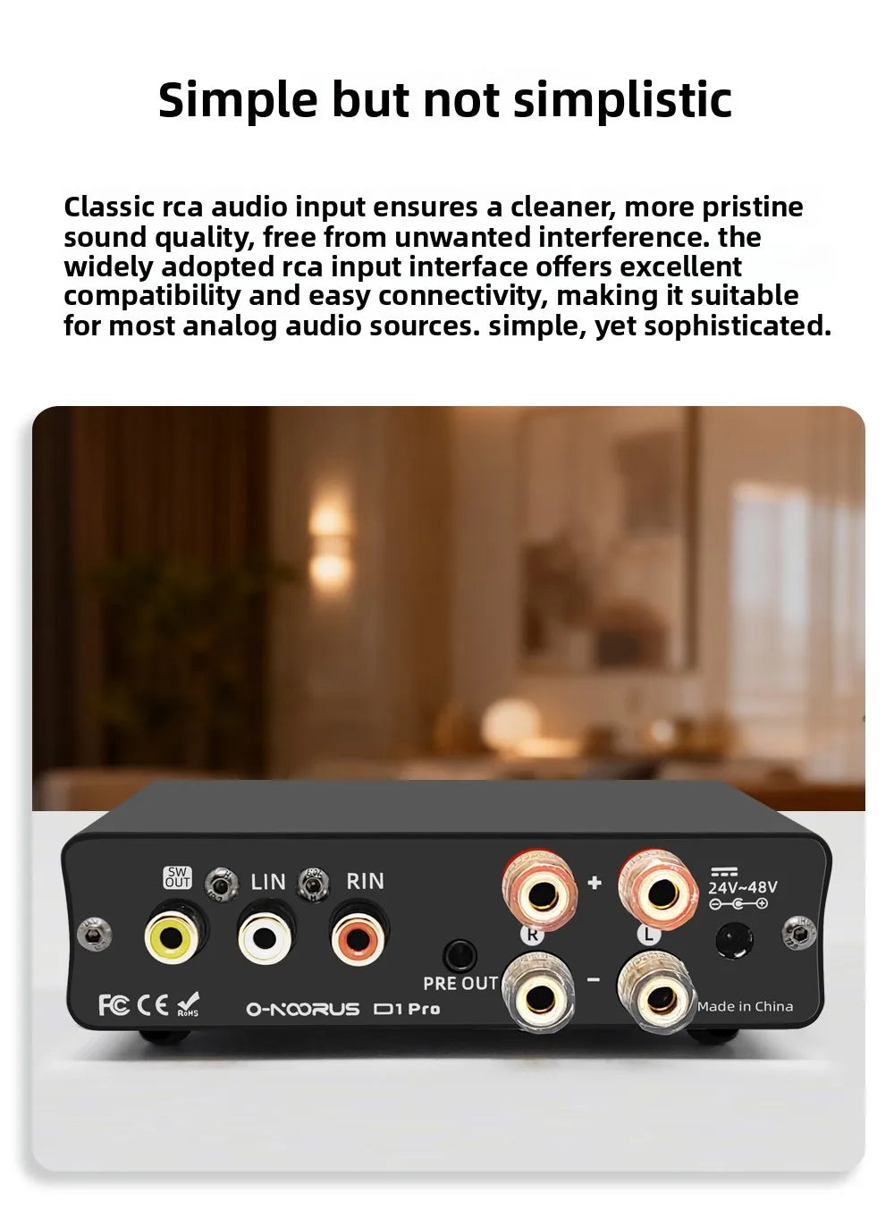 D1pro tpa3255 pffb stereo power amplifier 2.1 channel pure post-stage digital power amplifier
