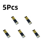 10/5/1Pcs Portable Mini 5730 USB 6LED SMD Light 5V Touch Sensor Adjustable Dimming Night Light Warm/White Light Optional