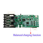 For M18 Li-ion Battery BMS PCB Balance Charging Protection Circuit Board For Milwaukee 18V Lithium Cell Pack Parts 48-11-1811