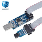 GREATZT USBASP USBISP AVR Programmer USB ISP USB ASP Support Win7 64K