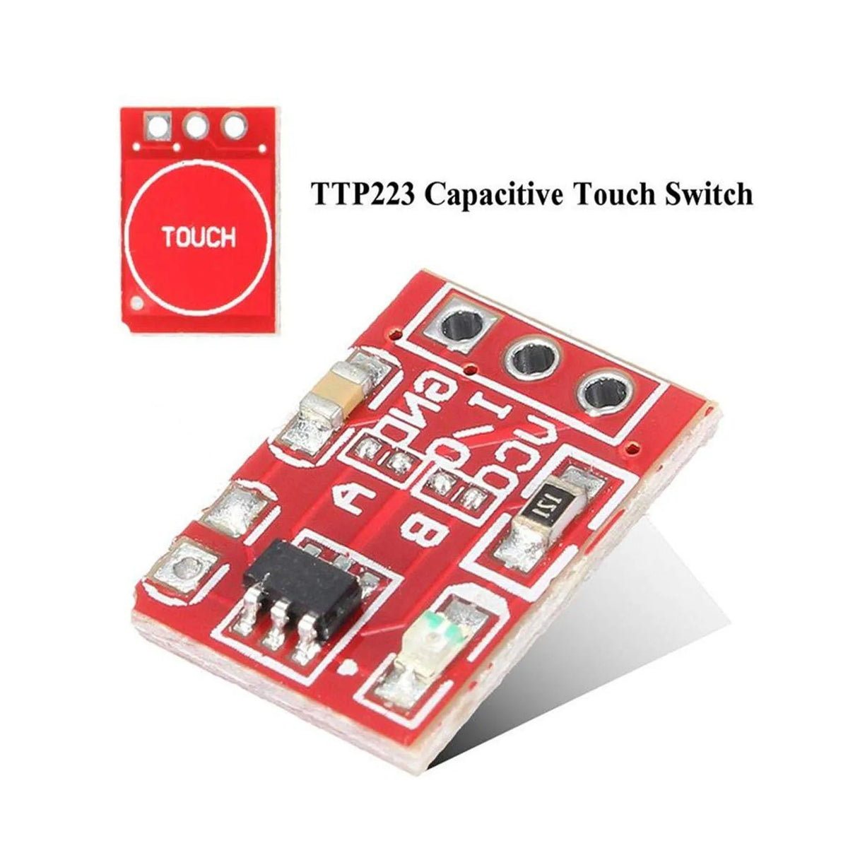 20/50/100PCS TTP223 Touch Button Module Capacitor Type Single Channel Self Locking Touch Switch Sensor for Arduino