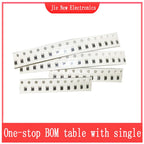 5000PCS/Lot 1206 Chip resistor 5% 0R-10M 0.1R  0.5R 0.75R 1R 10R 4.7R 1K 5.1K  10K 22K 100K 220K 470K 1M 2.2M 4.7M 9.1M 0.25W