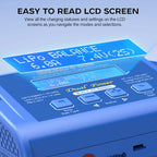 iMAX B6AC+ Battery Charger 15V 6A Built-in Adapter Lipo NiMh Li-ion Ni-Cd Digital RC Balance Charger Lipro Charger Discharger