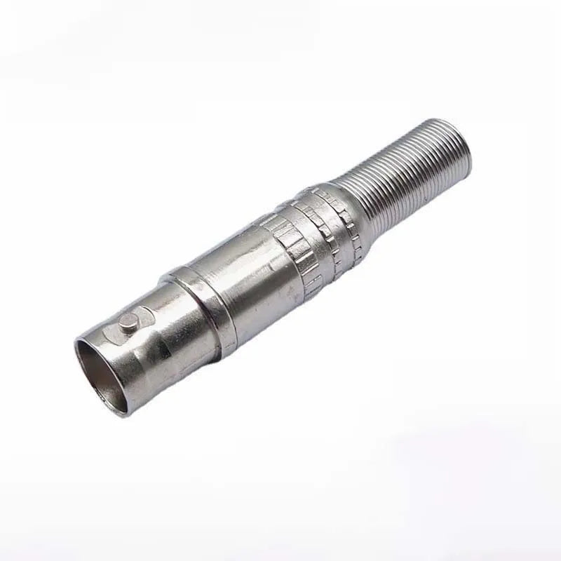 BNC Female Spring Tail Cable Soldering Adapter Q9 BNCK 75-5 BNC Injector for CCTV Video Monitor Connectors Welding Plug F1