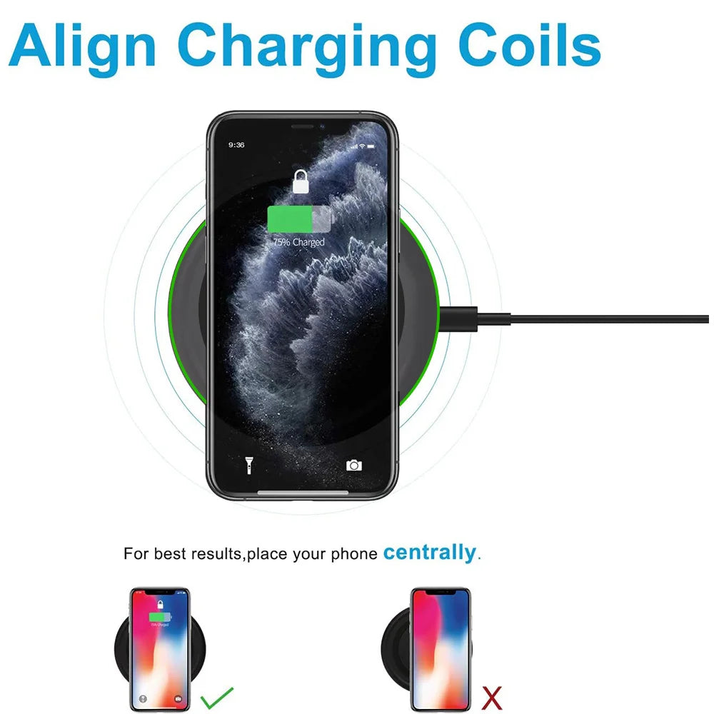 30W Wireless Charger LED Phone Charger Stand Suitable for IPhone17 16 15 14 13 12 Pro Fast Charging Base for Xiaomi Samsung