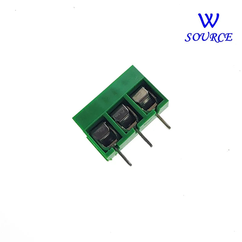 10/20/50Pcs/lot Pitch 5.0mm KF301-5.0-2P KF301-3P KF301-4P Straight Pin 2P 3P 4P Screw PCB Terminal Block Connector Blue Green