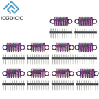 1-10PCS VL53L0X Time-of-Flight (ToF) Laser Ranging Sensor Breakout 940nm GY-VL53L0XV2 Laser Distance Module I2C IIC with Pin