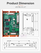 Startnow JCZ Control Card Fiber CO2 UV Laser Marking Machine Universal FBLI-B-LV7 Control Board Ezcard For Laser Marking Machine
