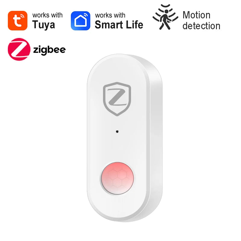 Tuya Zigbee Motion Sensor Smart PIR Infrared Human Motion Detector Security Work With Gateway Smart Life APP Alexa Google Home