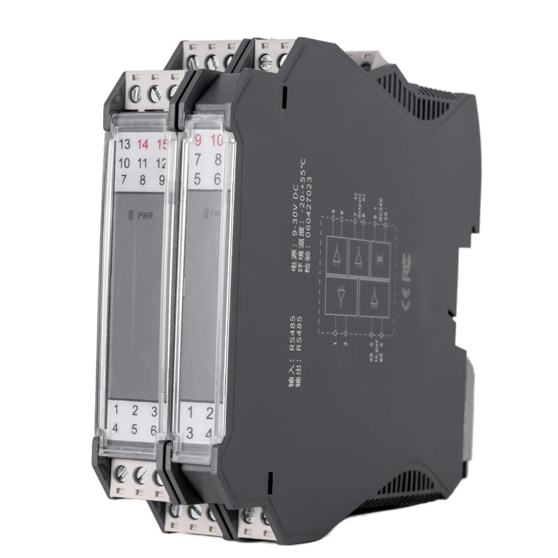 RS485 Repeater Intelligent Isolation 1 In 1 Out 2 Out 4 Out Module Industrial Grade DIN Rail Mounting RS485 Converter