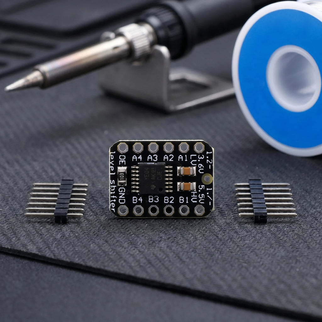 5V 3.3V Logic Level Shifter Modules Multi Purpose Auto Direction Signal Level Shifter Lightweight for Hardware Development