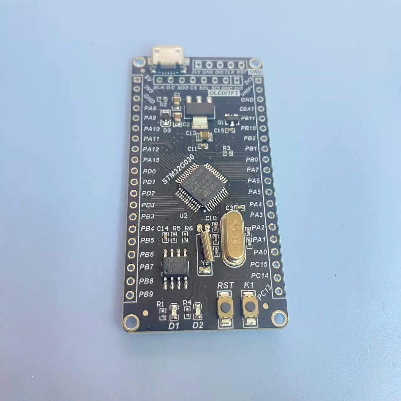 STM32G030C8T6 STM32G030F6P6 Mini Development Board Module MCU G030 Core Learning Board STM32G030 STM32 G030 M0 Core System ARM