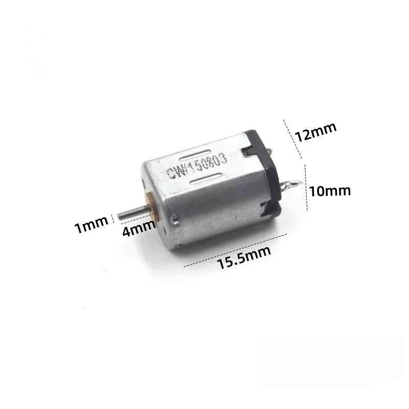Micro N20 Motor DC3.7-7.4v High-speed Airplane Model Parts Remote Control Airplane DIY Strong Magnetic Carbon Brush Power Motor.