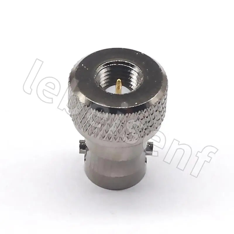 1pcs Radio Frequency Adapter BNC (Q9) Female to SMA Male Adapter BNC/SMA-KJ Disc Nickel Plated