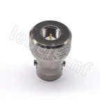 1pcs Radio Frequency Adapter BNC (Q9) Female to SMA Male Adapter BNC/SMA-KJ Disc Nickel Plated