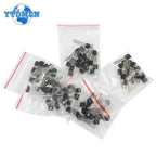 50-200PCS TO-92 Transistor Kit BC327 BC337 BC548 BC549 2N2222 2N2907 2N3906 2N5401 2N5551 A1015 C1815 S8050 S8550 TL431A PNP NPN