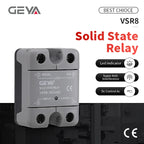 GEYA VSR8 Solid State Relay 10A 25A 40A 60A 80A  Single Phase 3-32VDC Input 24-480VAC Output High Quality