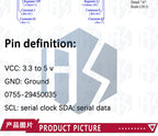 1.3 inch oled IIC Serial White OLED Display Module 128X64 I2C SSD1306 12864 LCD Screen Board VDD GND SCK SDA for Arduino