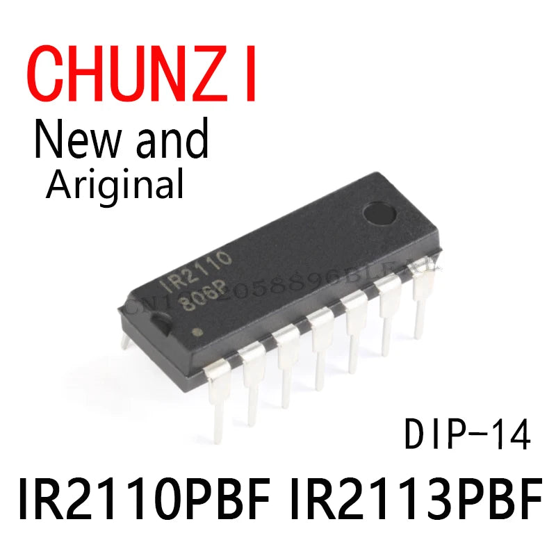 5PCS New and Original DIP-14 IR2110PBF IR2113PBF DIP-8 IR2104PBF IR2153PBF IR4427PBF