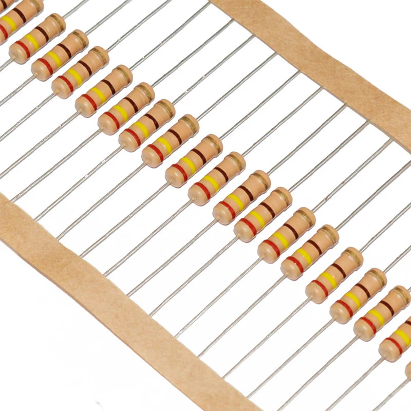 20pcs 1W 0.1R 0.15R 0.22R 0.39R 0.47R 0.5R 5% Resistance 0.1 0.15 0.22 0.39 0.47 0.5 Ohm 0.1R-3M Carbon Film Resistor