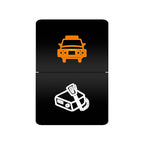Car Push Switch Dual ON OFF Button Led Bar Roof Lights Fog Spot Driving Lights Button For Toyota 4Runner Hilux RAV4 Prado Camry