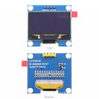 1/5pcs 1.3" 1.3 inch IIC I2C Serial 128x64 SSH1106 Digital OLED LCD Led Display White Blue Module For Arduino 12864 LCD Screen B