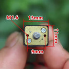 GA12-N20 DC 3V 3.7V 5V 6V 84RPM Slow Speed Mini N20 Full Metal Gearbox Gear Motor DIY Robot Car Hobby Toy Model Smart Lock