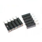 2.54mm PH7 Extra Plastic Height 2P 4P 8P 10P 20P  40P Round Single Row PCB IC Crystal Transistor Socket Hole Female Header