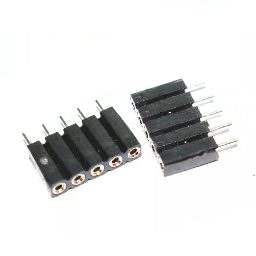 2.54mm PH7 Extra Plastic Height 2P 4P 8P 10P 20P  40P Round Single Row PCB IC Crystal Transistor Socket Hole Female Header