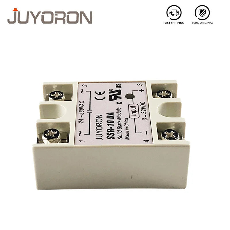 SSR-25DA SSR-40DA SSR-60DA SSR-25AA 40AA 40DD Solid State Relay SSR 10A 25A 40A 60A Module Relay for PID Temperature Control