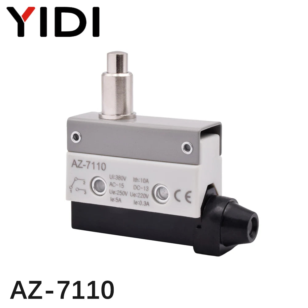 YIDI Waterproof Micro Limit Switch 10A 250V Roller Lever Arm AZ-7312 AZ-7311 AZ-7121 Horizontal Type