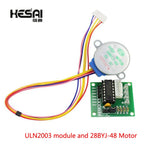 Smart Electronics 28BYJ-48 5V 4 Phase DC Gear Stepper Motor + ULN2003 Driver Board For Arduino DIY Kit