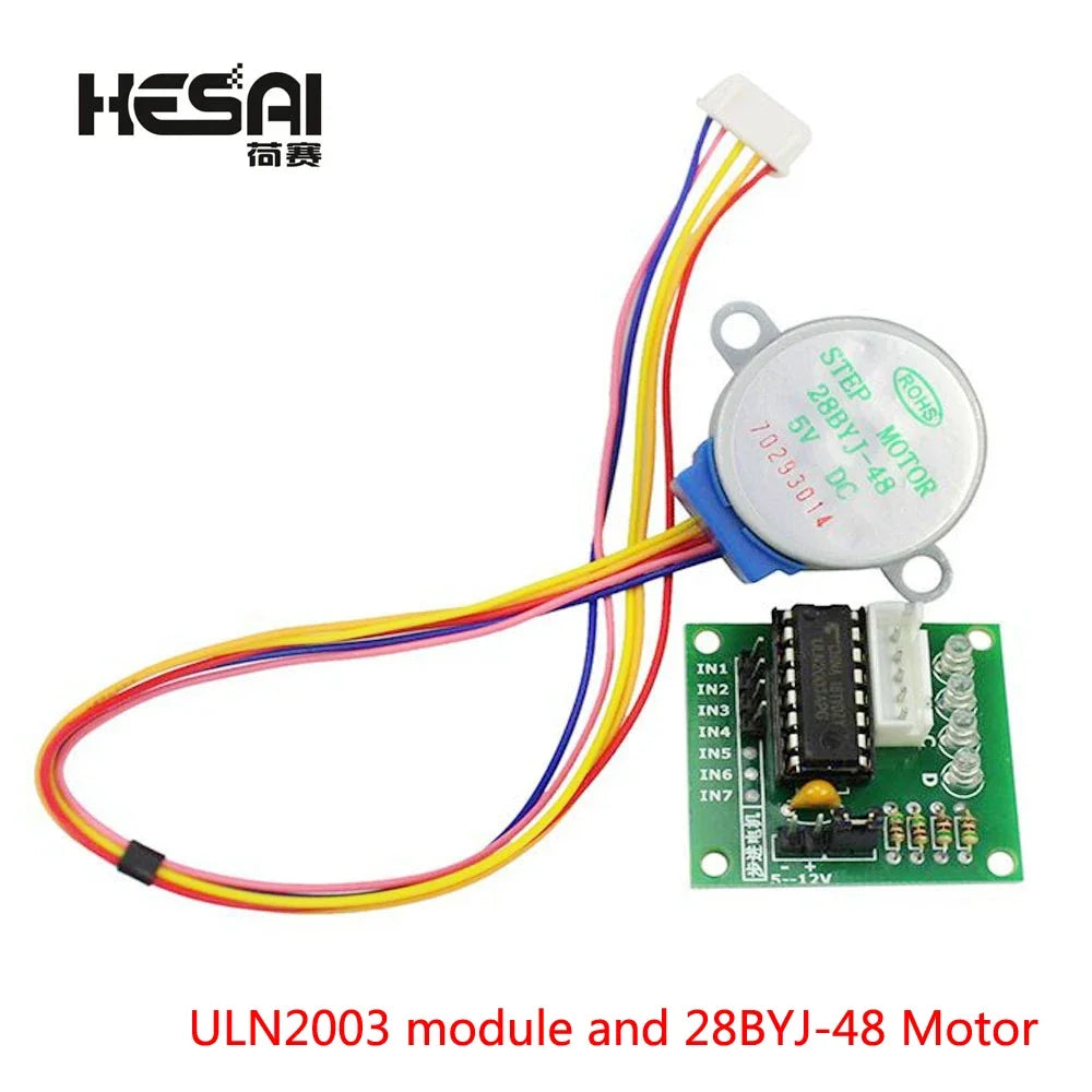Smart Electronics 28BYJ-48 5V 4 Phase DC Gear Stepper Motor + ULN2003 Driver Board For Arduino DIY Kit