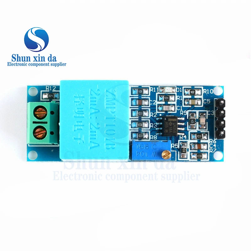 Active Single Phase Voltage Transformer Module AC Output Voltage Sensor Mutual Inductance Amplifier for Arduino Mega ZMPT101B