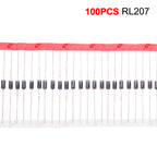 Rectifier Diode Mixed Kit 6A10 10A10 20A10 DB3 RL207 Electronic Components MUR4100E 10SQ045 20A10 130mil