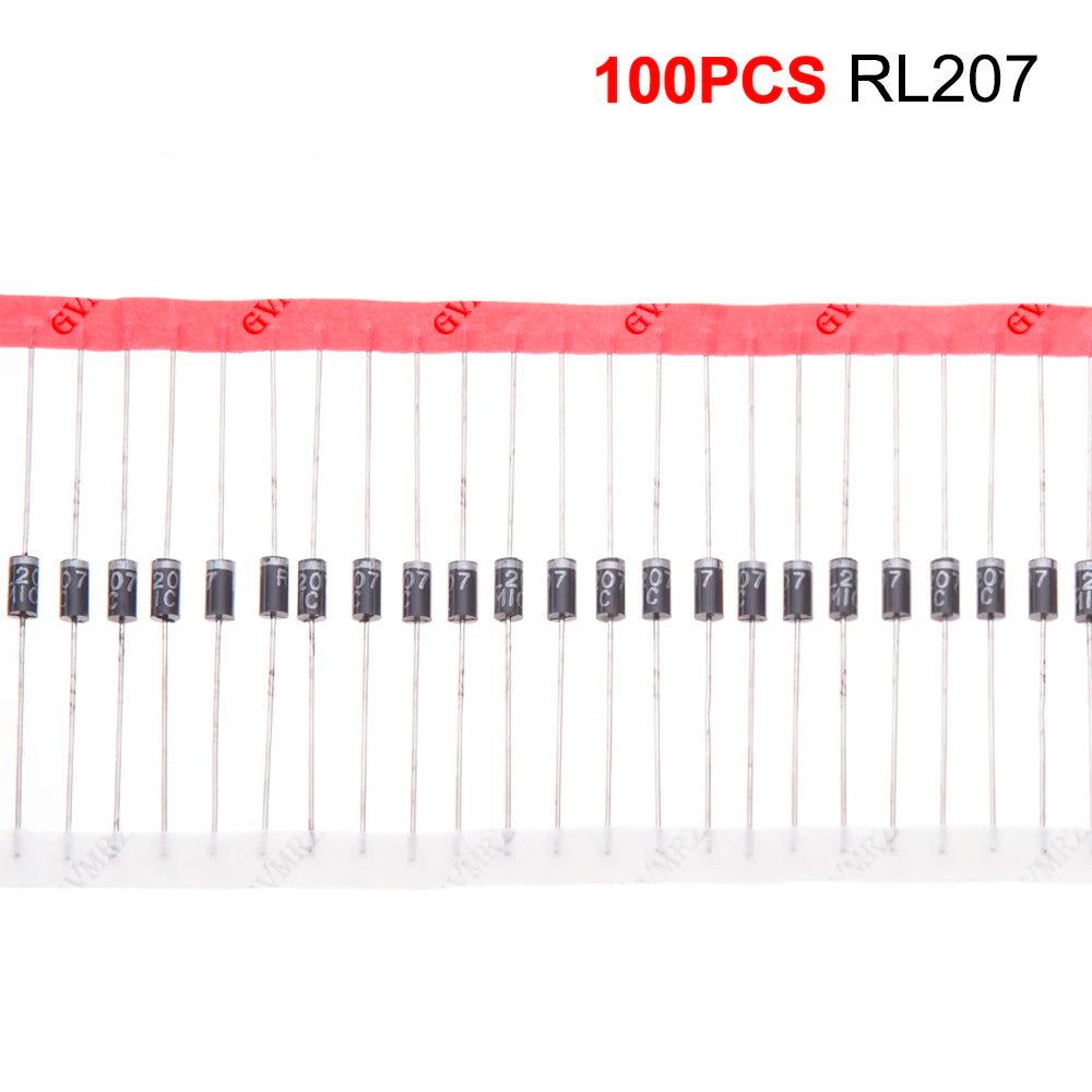 Rectifier Diode Mixed Kit 6A10 10A10 20A10 DB3 RL207 Electronic Components MUR4100E 10SQ045 20A10 130mil