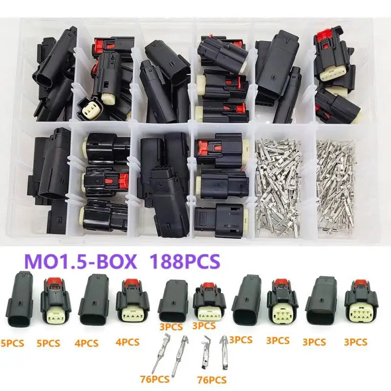 Molex 2 3 4 6 8 12 16 20 Pin Car Waterproof Connector Tail Lamp Headlight Light Socket Plug 33471-0301 For Ford BUICK Chevrolet