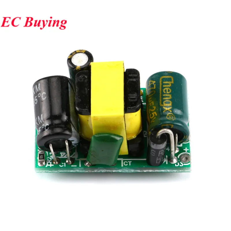 10Pcs/1pc AC-DC 5V 700mA 12V 300mA 3W 3.5W Isolated Switch Power Supply Module Buck Converter Step Down Board 220V Turn 5V/12V