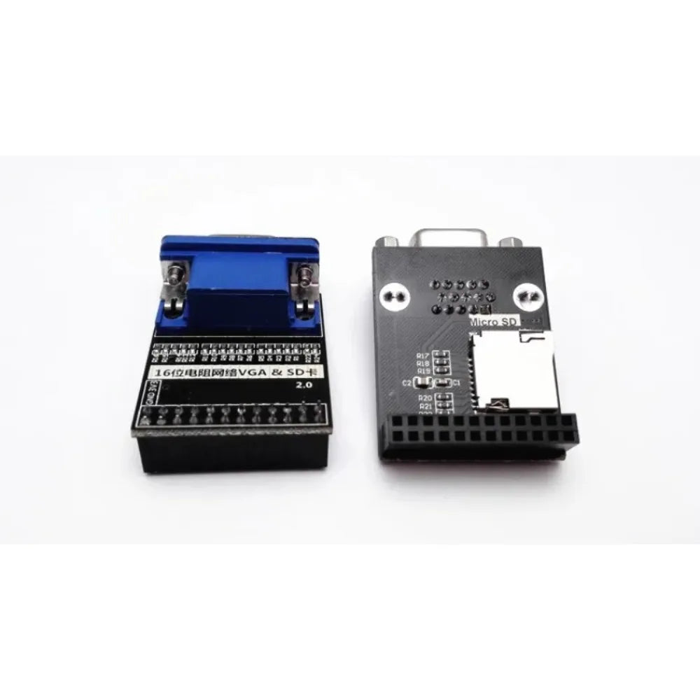 VoltS2.4-inch LCD  16-bit 65526 Color VGA  OV7670 Camera  USB Module  Ethernet Module