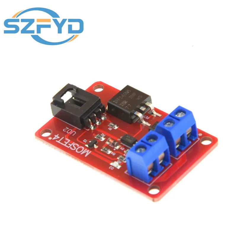 4-Channel MOSFET Switch Module – IRF540N V4.0+ with Optocoupler Isolation for Arduino, High-Power Load Control (1/4 Way)